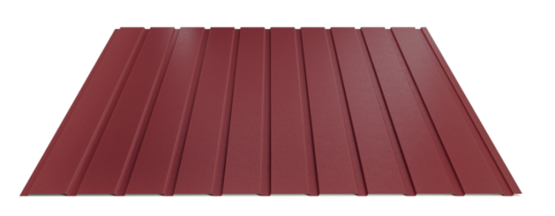 Trapézový plech Hornval E7 Elevace Super 25 Deep Matt 0,5 mm RAL 3005