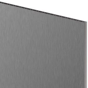 Modulární stěnový panel Brushed Steel XL