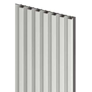 Lamelový stěnový panel Soft White S