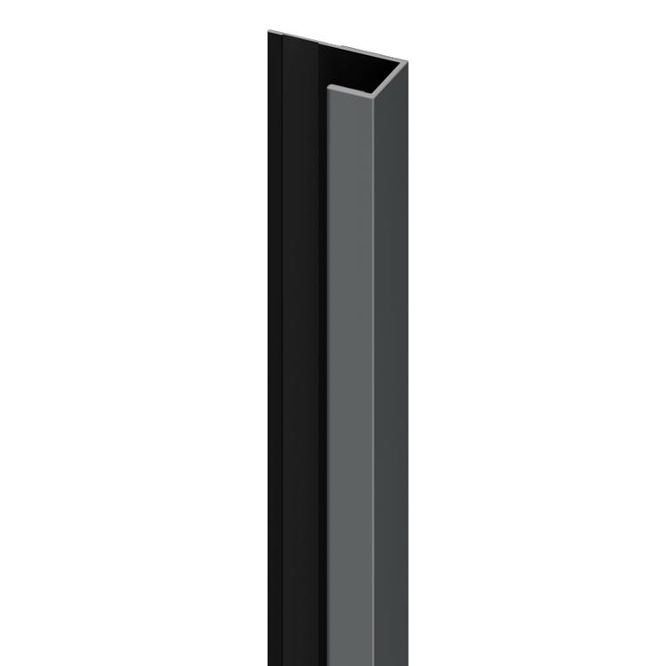 Lemovací J-profil Deep Grey XL
