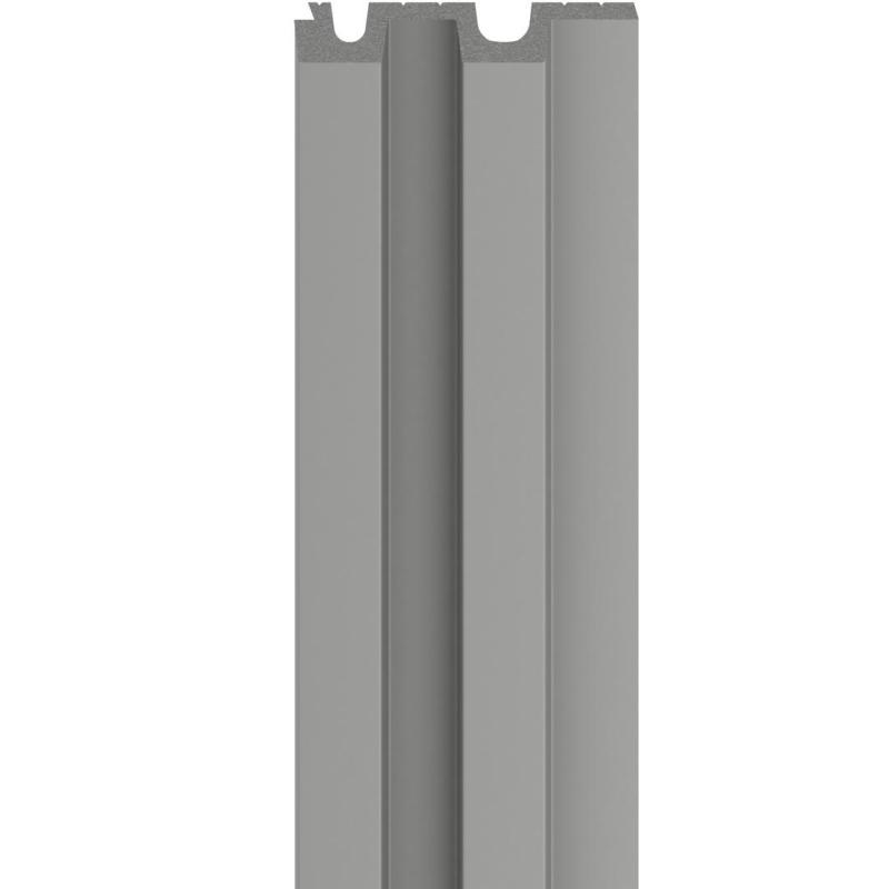 Lamelové akustické obkladové panely LINERIO MONO L-LINE Grey