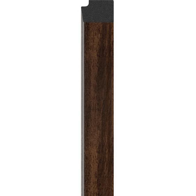 Pravá lemovací lišta LINERIO WOOD L-LINE Chocolate