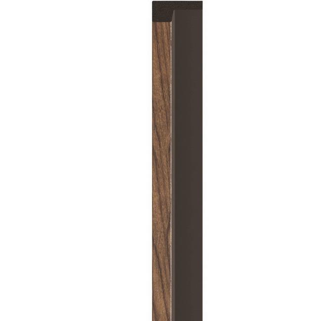 Levá lemovací lišta LINERIO WOOD S-LINE Mocca