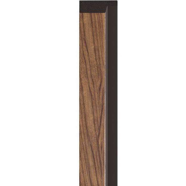 Levá lemovací lišta LINERIO WOOD M-LINE Mocca
