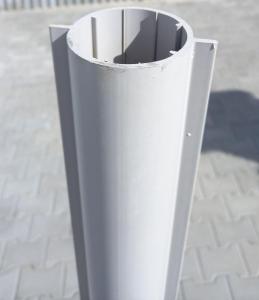 Plastový sloupek pro výstavbu ohrád a vinic Ø 6,5 cm