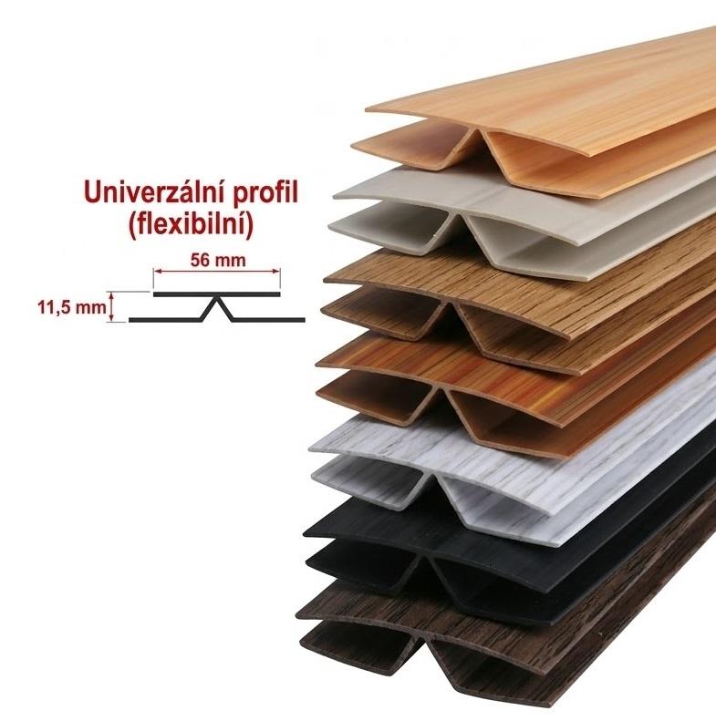 Univerzální profil flexibilní AREA P111 barva obkladu