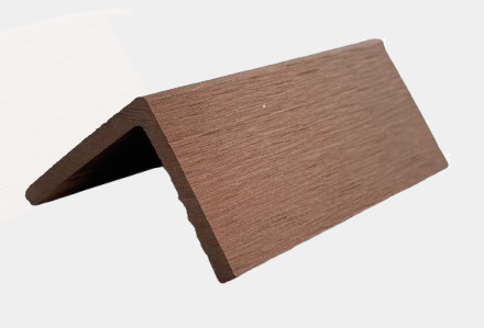 Zakončovací lišta L pro terasové a fasádní profily Brownish Red