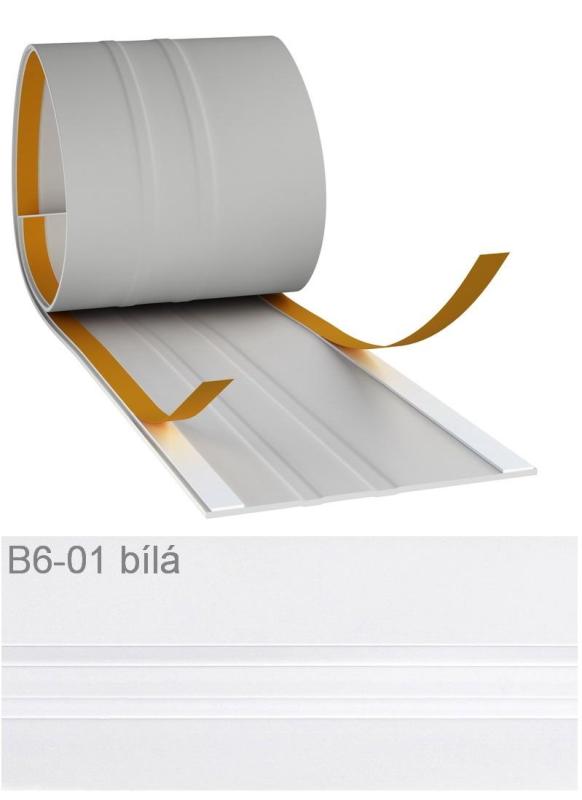 Univerzální lišta v kotouči B6 Bílá 01
