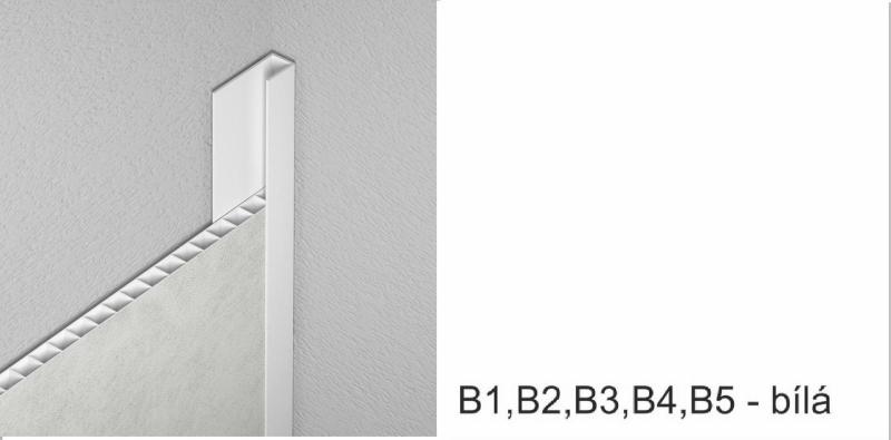 Lemovací profil Vilo B2 Bílá