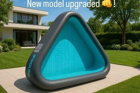 Bazén hranatý Triangl 3,7 m a hloubka 1,2 m