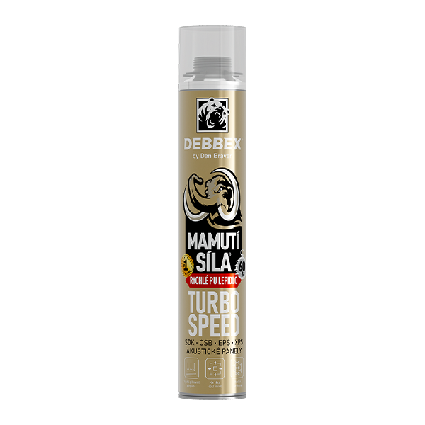 Rychlesch. PU lepidlo TURBO SPEED 750ml DEBBEX