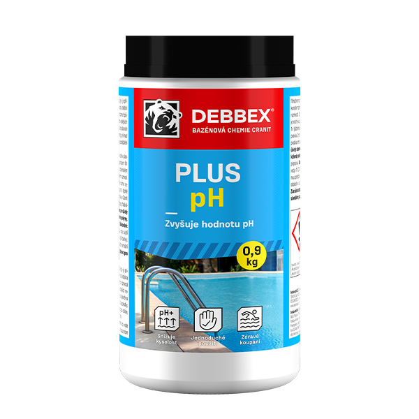 pH plus - zvyšuje hodnotu pH 0,9 kg dóza namodralá