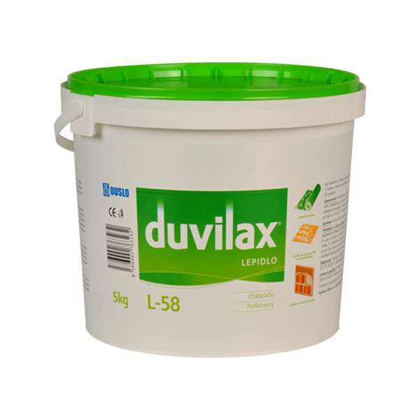 Duvilax L-58 lepidlo na podlahoviny 5 kg kbelík bílá