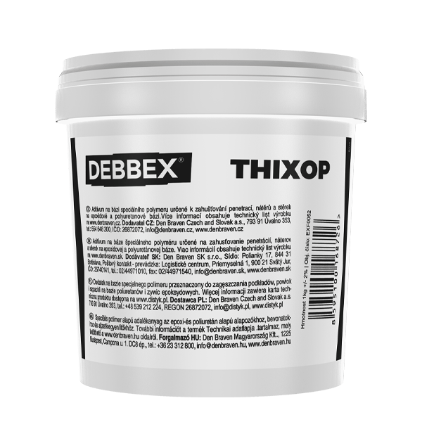 Aditivum THIXOP 10 kg papírový pytel bílá