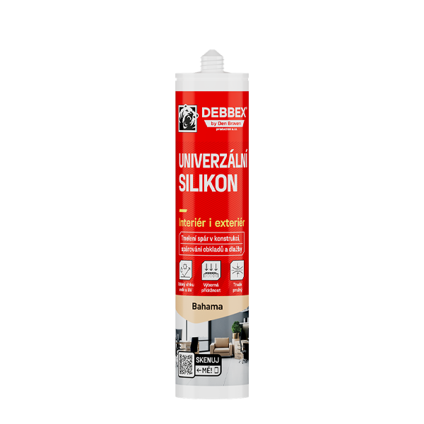 Univerzální silikon 280 ml kartuše bahama