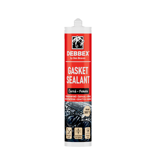 Gasket sealant černý 280 ml kartuše černá