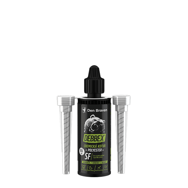 Chemická kotva bez styrenu POLYESTER SF 165 ml kartuše šedá