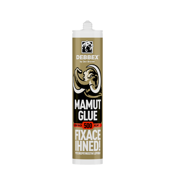 MAMUT GLUE High Tack 290 ml kartuše šedá