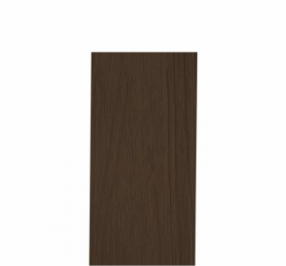 Plotovka WOODplus Ultra ukončení rovné 138 x 15 mm Walnut