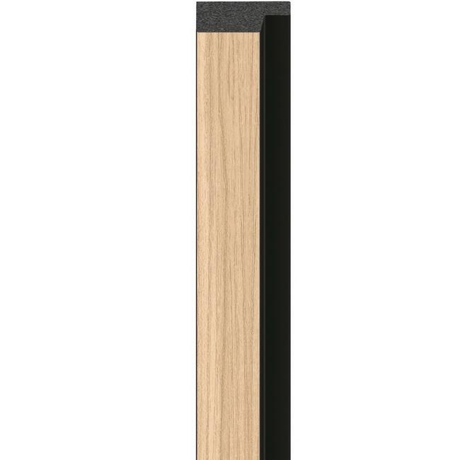 Levá lemovací lišta LINERIO WOOD M-LINE Natural+Black