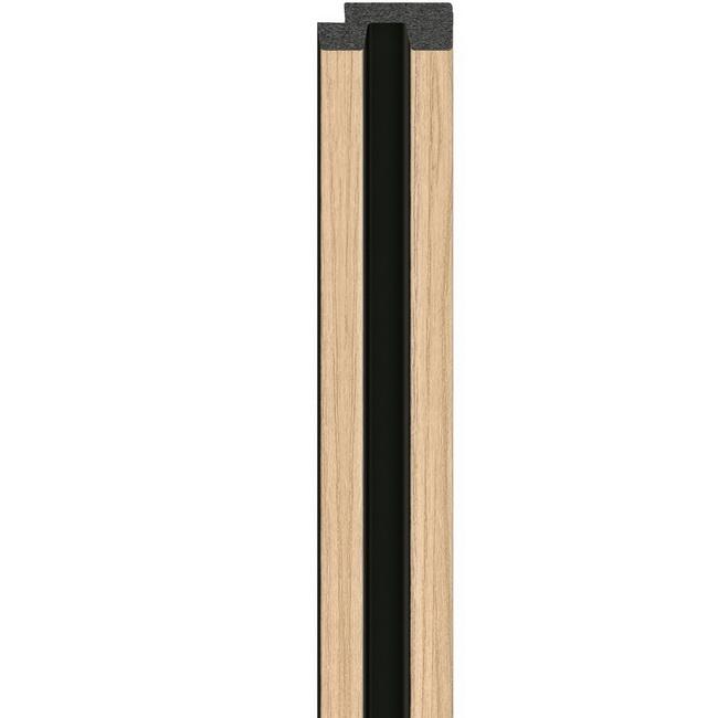 Pravá lemovací lišta LINERIO WOOD S-LINE Natural+Black