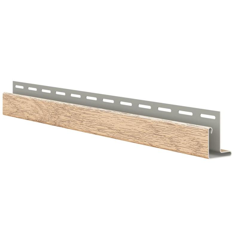 Rohový profil úzky WOOD SIDING SV-12N Světlý dub