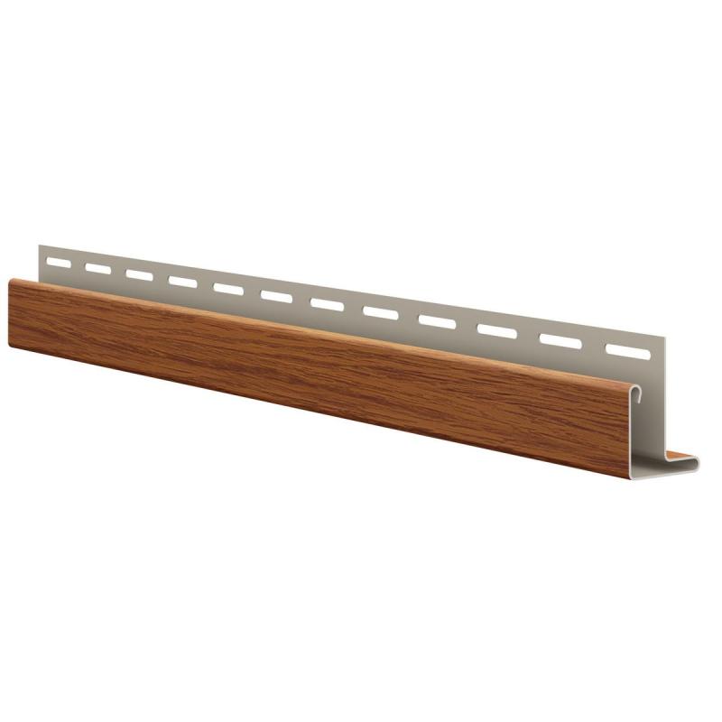 Rohový profil úzky WOOD SIDING SV-12N Zlatý dub