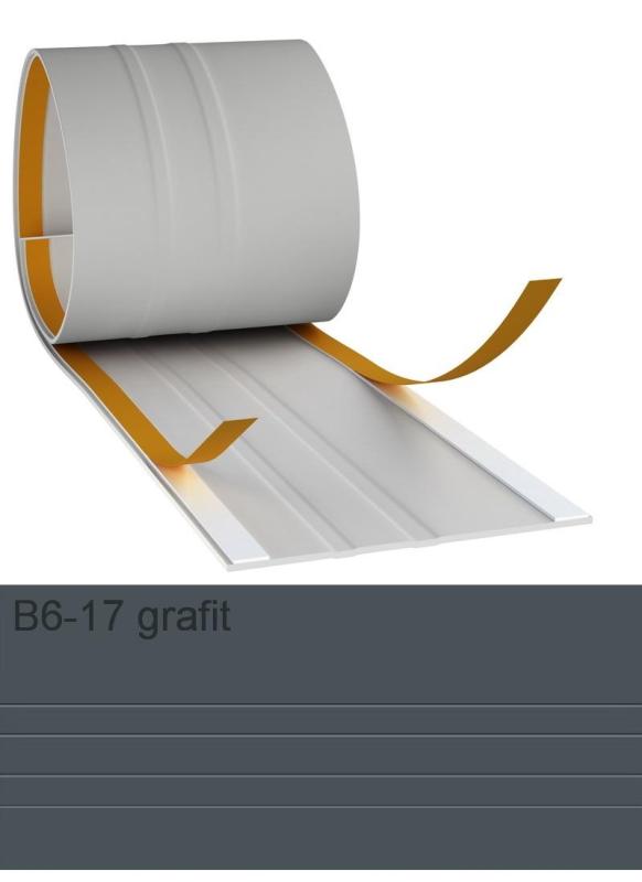 Univerzální lišta v kotouči B6 Grafit 17