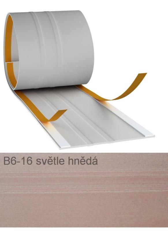 Univerzální lišta v kotouči B6 Světle hnědá 16