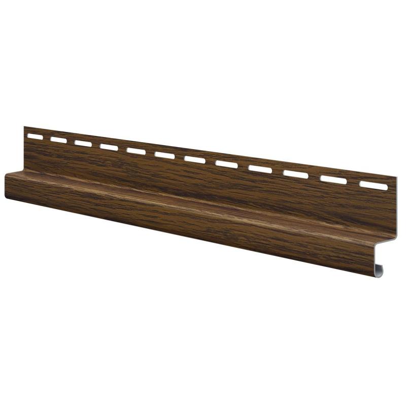Okapový profil WOOD SIDING SV-16 Ořech