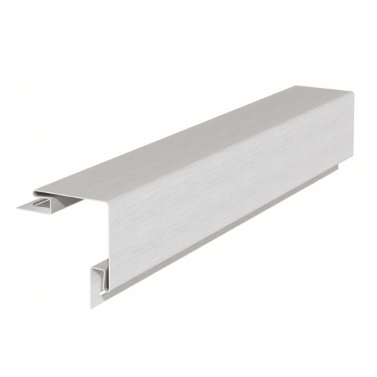 Rohový profil široký DECO SIDING SV-12 Světle šedá