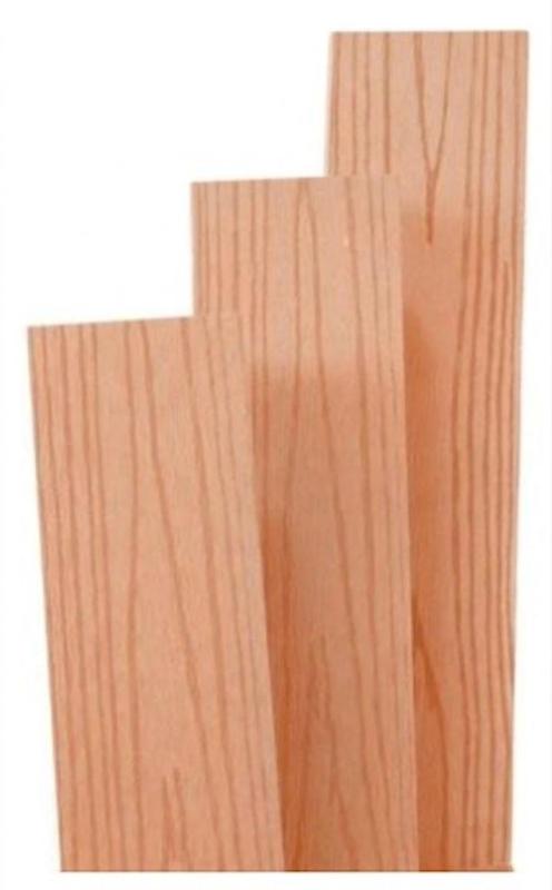 Plotový profil WOODplus 16 x 70 x 4000 mm Světlý Dub