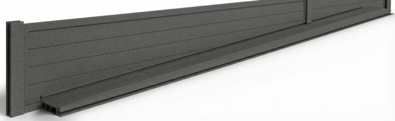 Plotový základ Hornval Standard Kouřově šedá