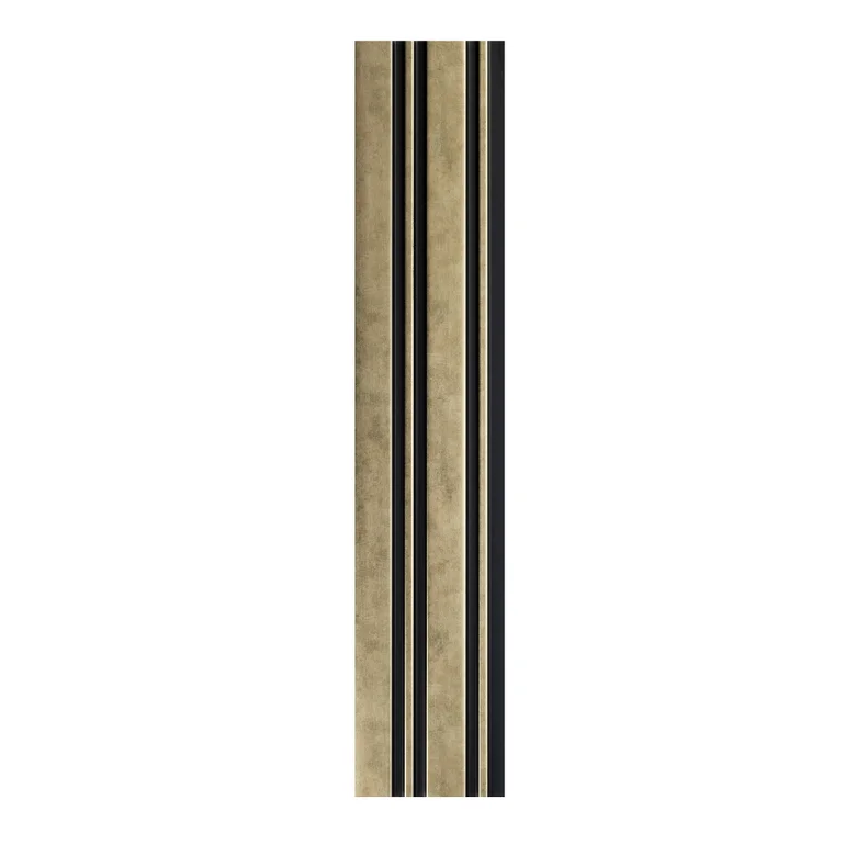 Lamelový dokončovací profil Levý SÉRIE M - Zlatá