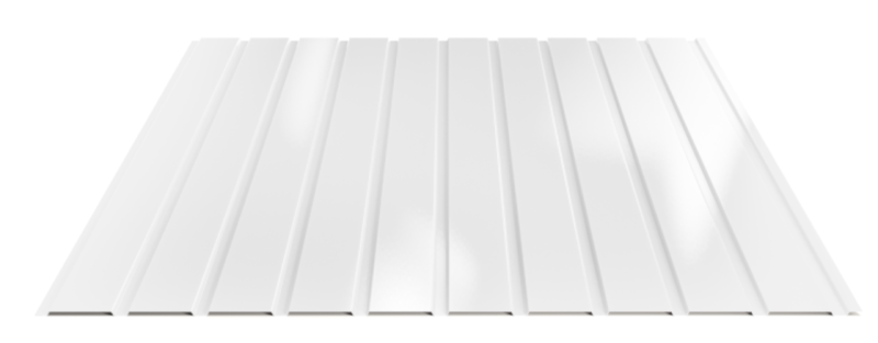 Trapézový plech Hornval E7 Elevace Super 25 Polyester Gloss 0,5 mm RAL 9010