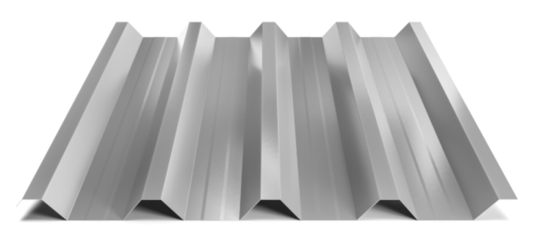 Trapézový plech Hornval T55 MAX Super 25 Polyester Gloss 0,5 mm RAL 9006