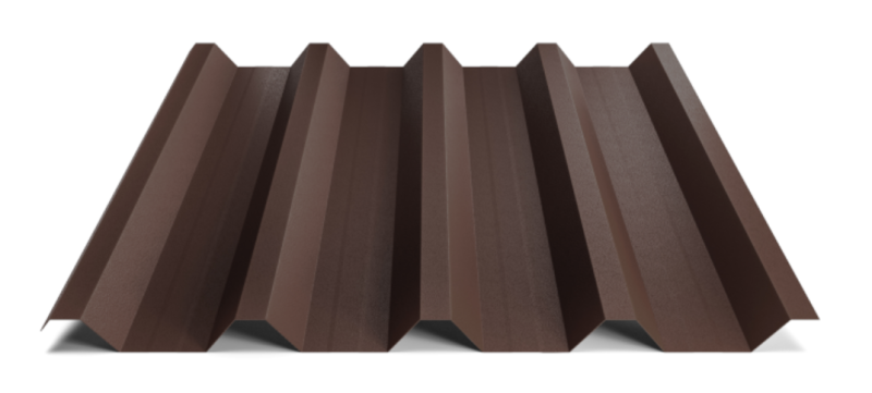 Trapézový plech Hornval T55 MAX Super 25 Deep MAtt 0,5 mm RAL 8019