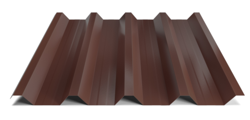 Trapézový plech Hornval T55 MAX Super Plus 35 Polyester Gloss 0,55 mm RAL 8017