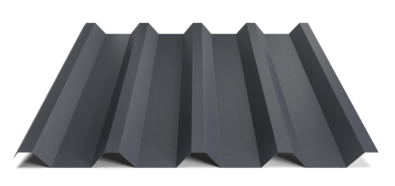 Trapézový plech Hornval T55 Super 25 Deep Matt 0,5mm RAL 7024
