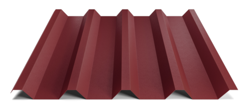 Trapézový plech Hornval T55 Super 25 Deep Matt 0,5mm RAL 3005