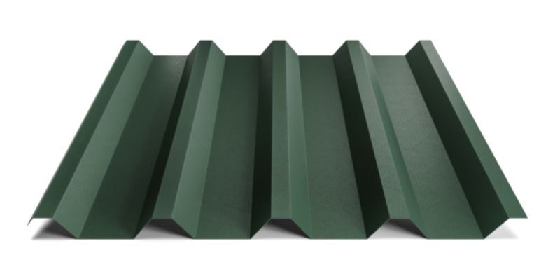 Trapézový plech Hornval T55 Super 25 Deep Matt 0,5mm RAL 6020