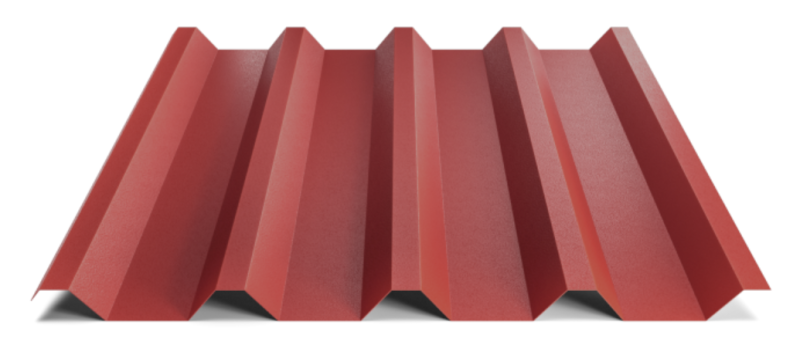 Trapézový plech Hornval T55 Super 25 Deep Matt 0,5mm RAL 3011