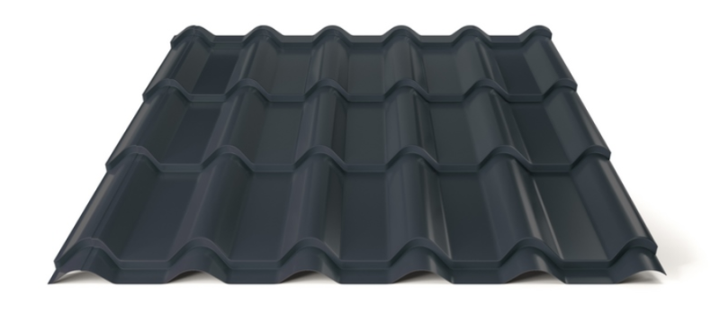 Plechová střešní krytina Hornval H3 20/350 Super Plus 35 Polyester Gloss RAL 7016