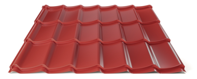 Plechová střešní krytina Hornval H4 20 / 350 Super Plus 35 Polyester Gloss RAL 3011