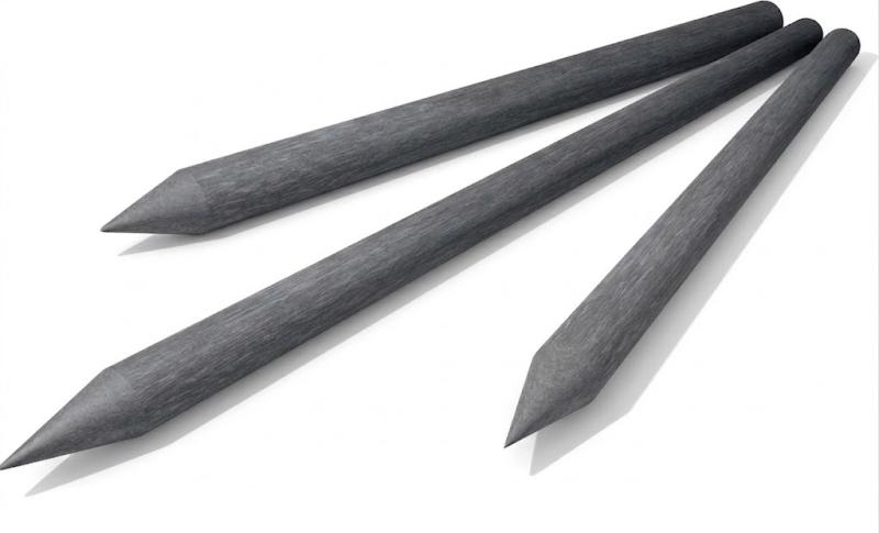 Sloupek Ø 12 cm Šedá
