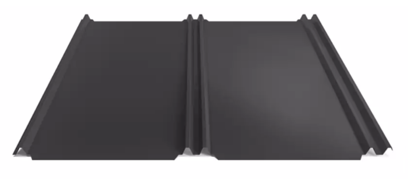 Střešní panel Hornval H8 PT25 Super Plus 35 Polyester Gloss 0,55 mm RAL 9005
