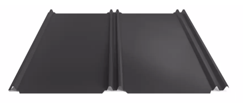Střešní panel Hornval H8 PT25 Super 25 Polyester Gloss 0,5 mm RAL 9005
