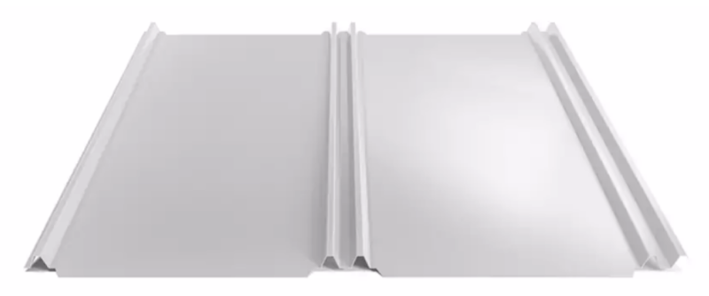 Střešní panel Hornval H8 PT25 Super 25 Polyester Gloss 0,5 mm RAL 7035