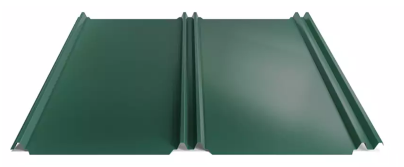 Střešní panel Hornval H8 PT25 Super 25 Polyester Gloss 0,5 mm RAL 6005