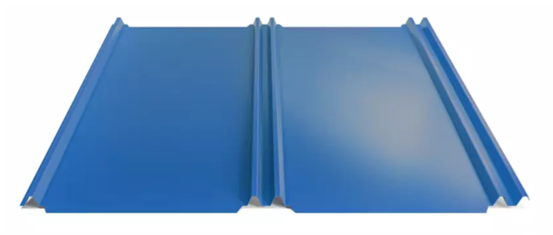 Střešní panel Hornval H8 PT25 Super 25 Polyester Gloss 0,5 mm RAL 5010